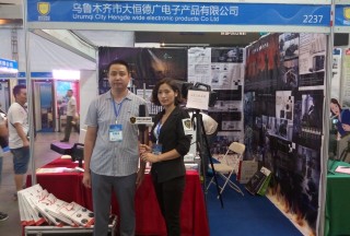 【獨家專訪】烏魯木齊市大恒德廣電子產品有限公司總經理葛光旭在第三屆中國安防博覽會接受公共安全裝備網專訪