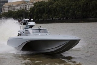 【視野】英國皇家海軍最新型MAST無人駕駛快艇現身泰晤士河
