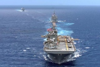 【聚焦】美國海軍十一期間在南海舉行反潛實彈演習