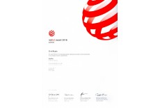 紅點獎獲獎證書