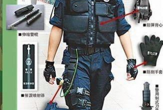 看看特警的一身裝備價值不菲！