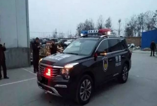 【多圖】國產車崛起？傳祺GS8被特警看中了！
