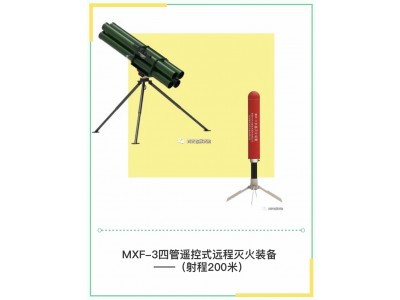 遠程遙控式森林滅火系列裝備（MXF-3 射程200米）