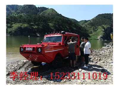 小型森林消防全地形救援車，10-12人防汛救援兩棲車