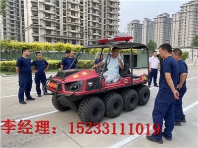 消防救援水陸兩棲車，水中霸王龍全地形水陸兩棲車