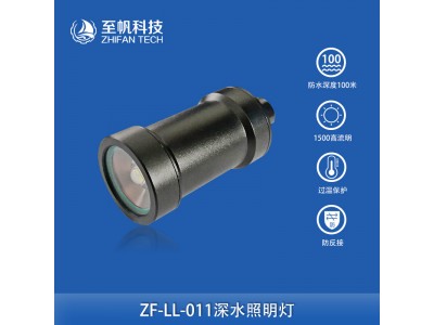 熱賣深水防水高亮度LED照明燈水下機器人BLUEROV無人機補光燈白光