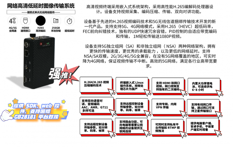 5G視頻終端